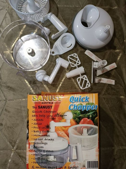Новий ручний кухонний комбайн, блендер, міксер, чоппер Sanusy SN-2205