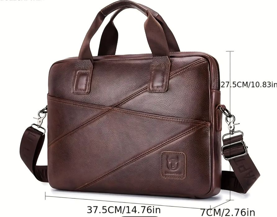 Сумка кожаная для ноутбука MakBook