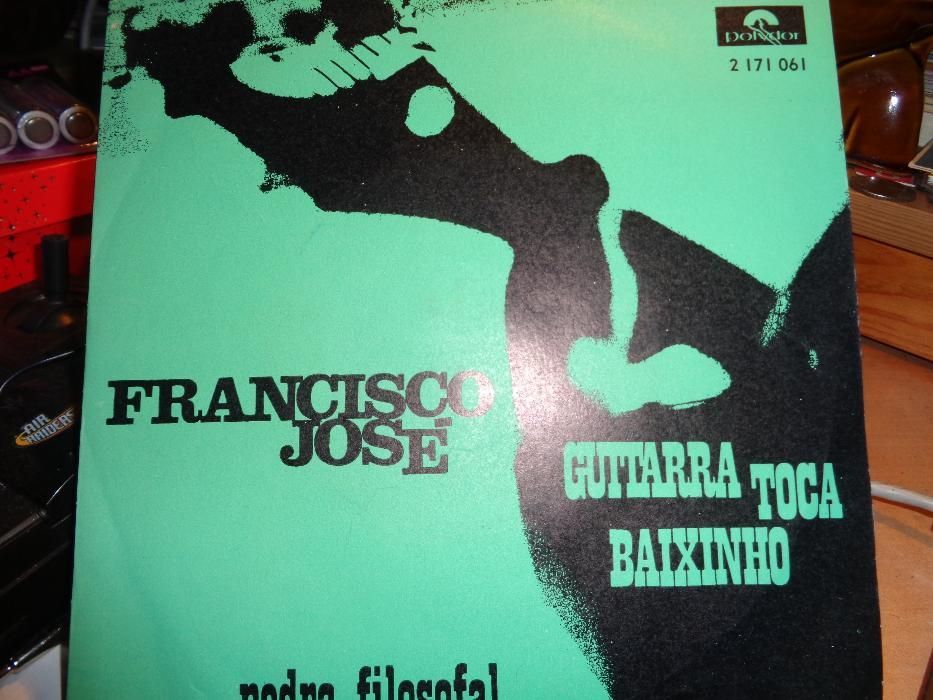Disco Single Francisco José Guitarra Toca Baixinho Usado