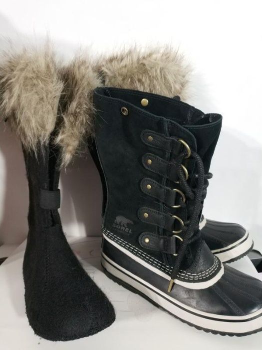 Новые! Сапоги кожаные Sorel Joan of Arctic (Канада)! Оригинал!р.37/24