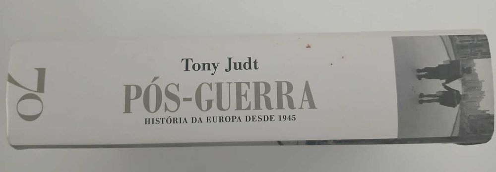 Livro " Pós-Guerra " - História da Europa desde 1945 de Tony Judt