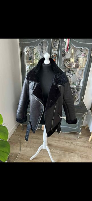 Skórzana kurtka rozm S