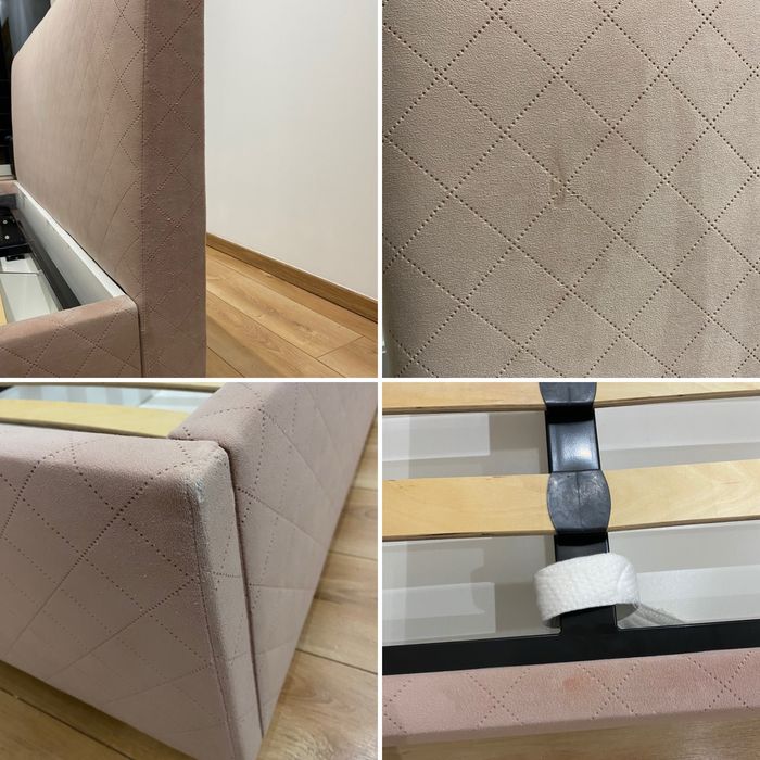 Łóżko tapicerowane