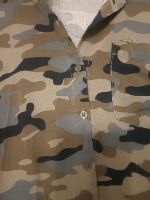 Koszula damska moro długie rękawy