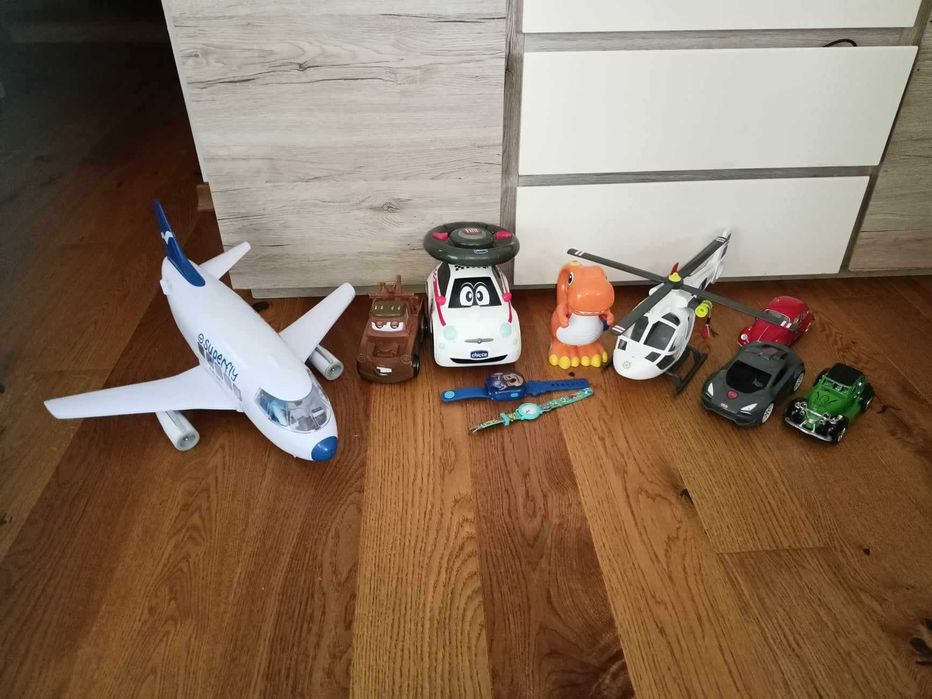 Helikopter Playmobil + 7 zabawek + 2zegarki