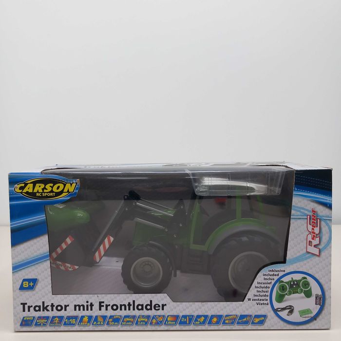 Zabawka zdalnie sterowana jeżdżąca Carson -Traktor