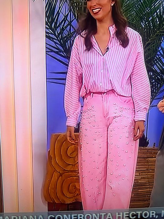 Calças iguais Mónica Jardim TVI/sic