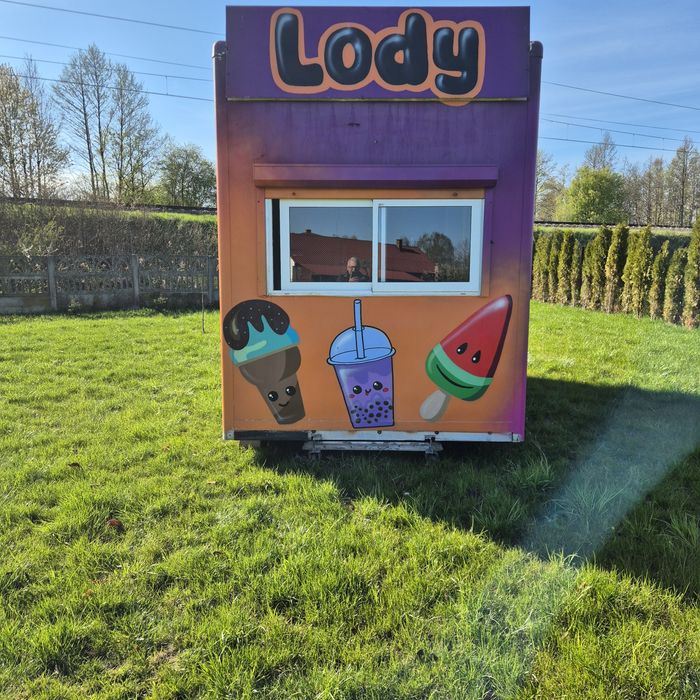 Kontener Lodziarnia Gastronomia