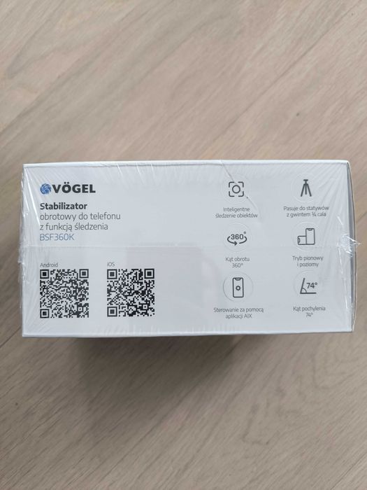 Stabilizator obrotowy do telefonu
