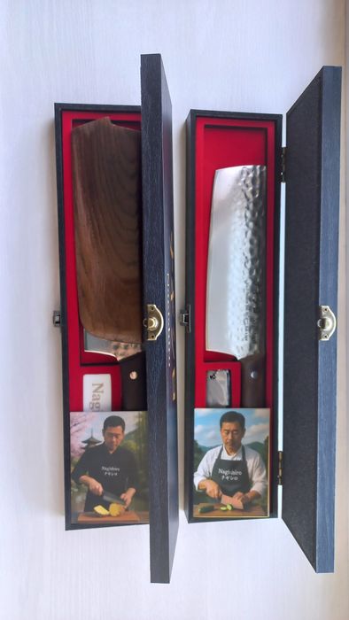 Кухонный нож VG-10, 67 слоёв, Nagishiro