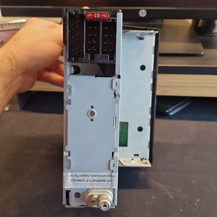 Radio original CDR 2005 SIEMENS VDO + Suporte