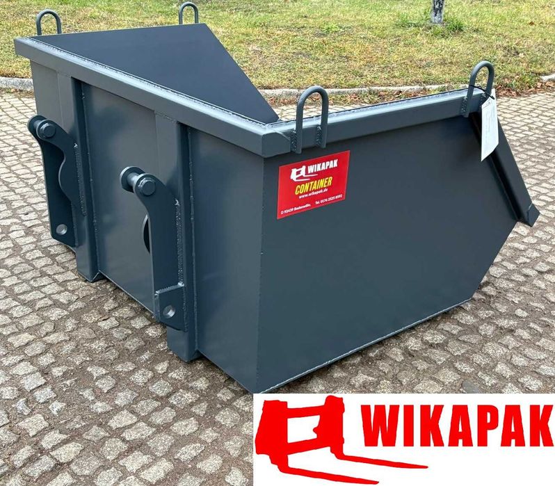 Kontener pojemnik do ładowarek i koparek