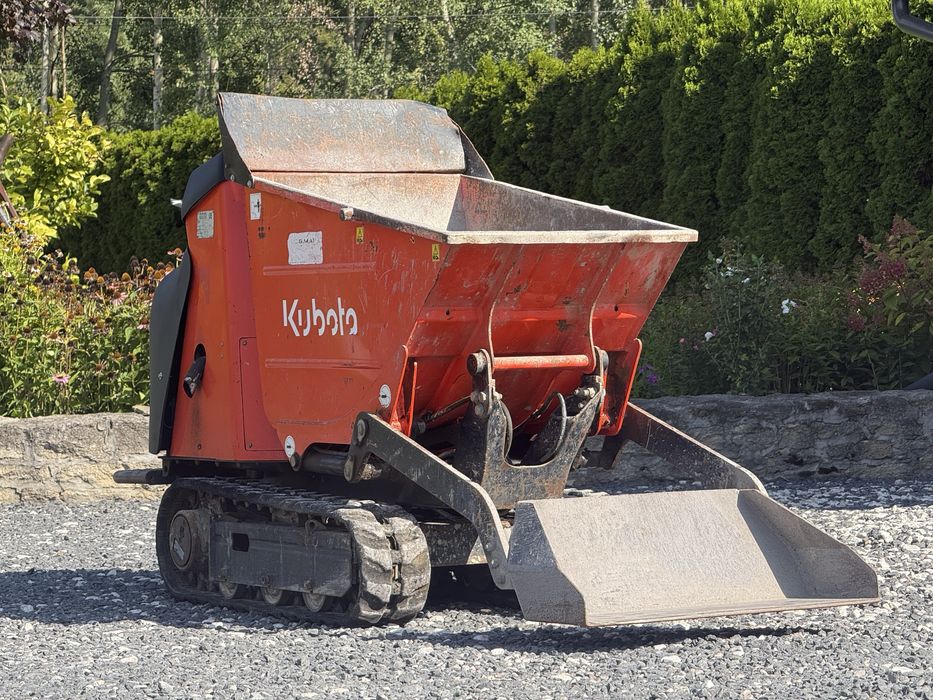 Kubota KC70 – miniwozidło gąsienicowe – 2021 r. –  samozaładowcze