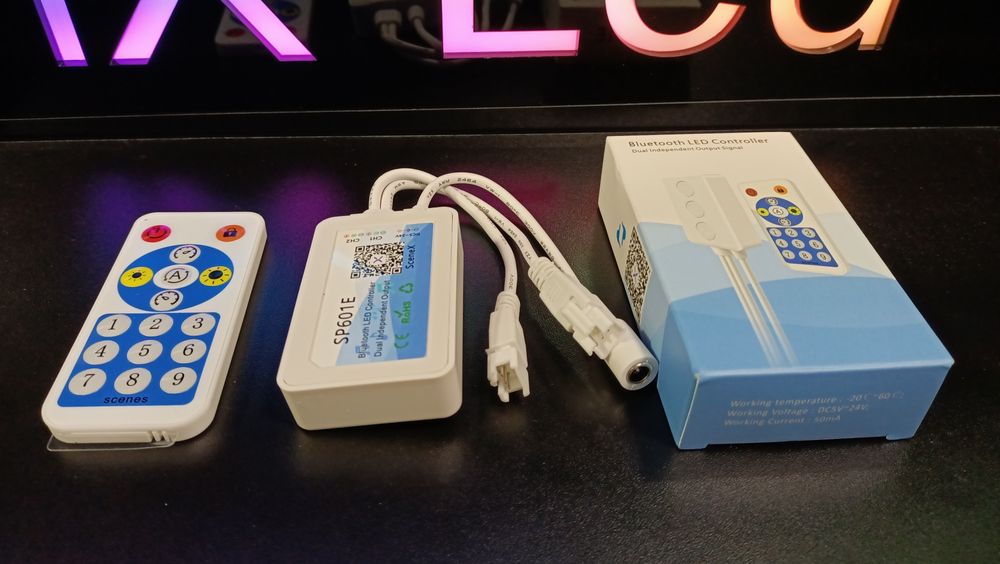 Kontroler SP601e do ws2812b cyfrowe diody led programowalne oświetleni