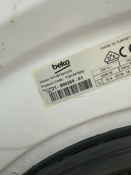 Pralko-suszarka beko