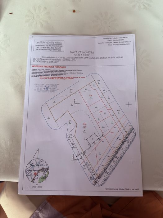Działki 1000, 1000 oraz 1500 m2
