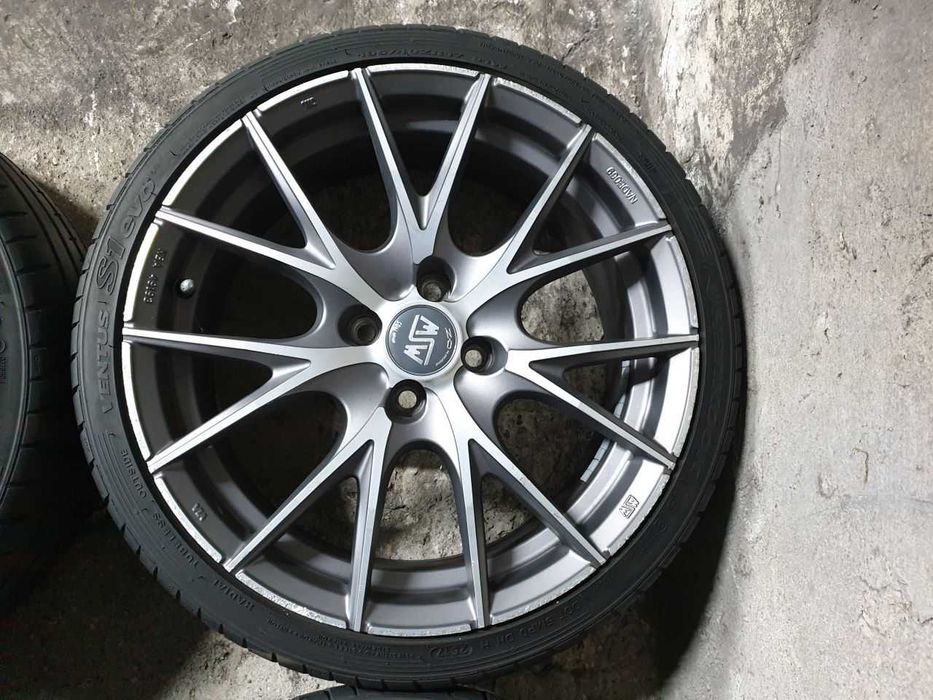 Felgi aluminiowe MSW R17 4x100 7JX17H2 ET 42 Hyundai Dacia Toyota Renault
