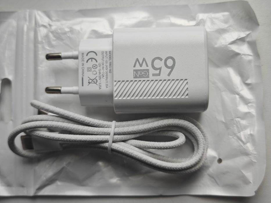 Зарядний пристрій для смартфонів 65W Poco Xiaomi OnePlus Oppo