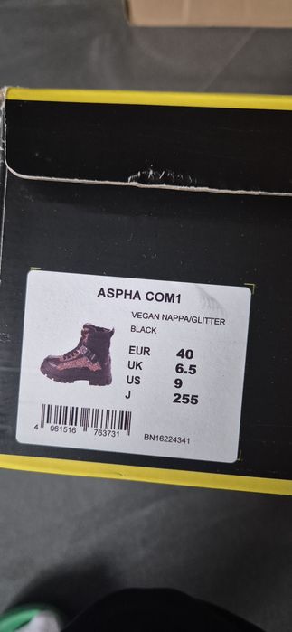 Śniegowce Buffalo 40 z brokatem