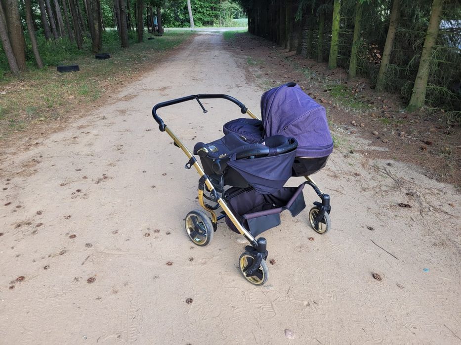Wózek blizniaczy Junama Diamond 3w1