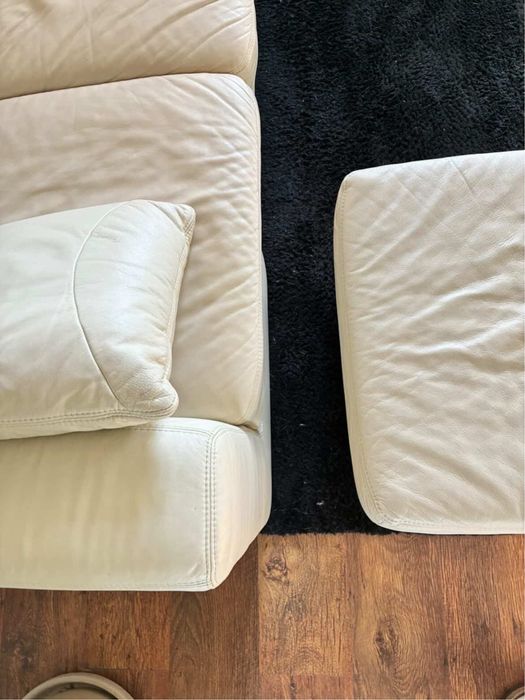 Kanapa / sofa / wypoczynek  ecru rozkładana