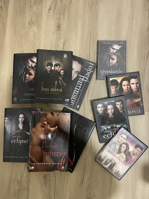 Livros + Filmes Saga Crepusculo