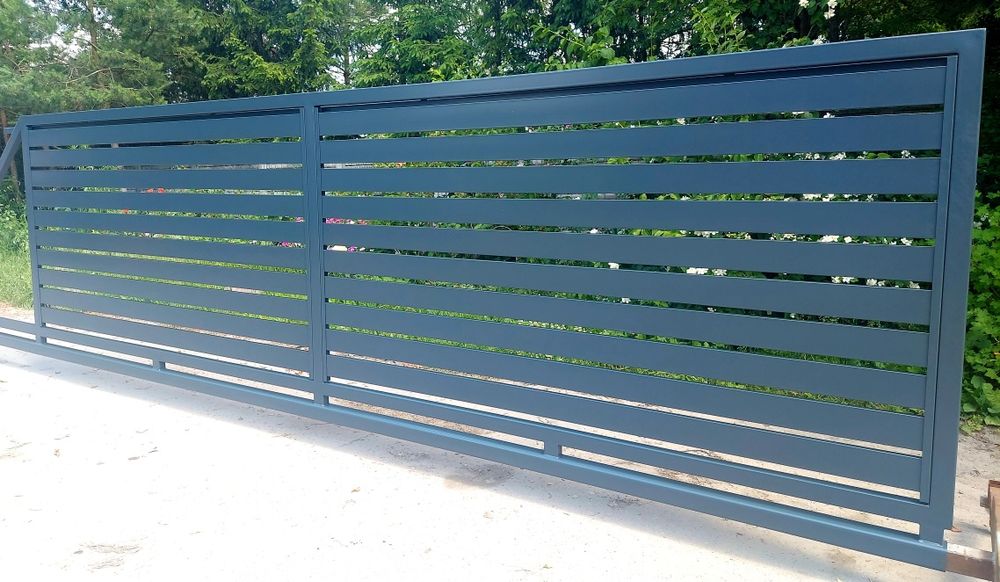 Brama Przesuwna 4-6m Ocynk Malowana Proszkowo Cała Polska Montaż