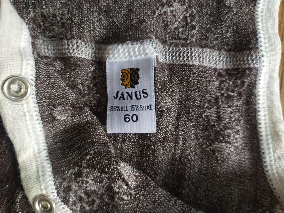rampers merino+ jedwab owieczki brazowy Janus 60 56 62