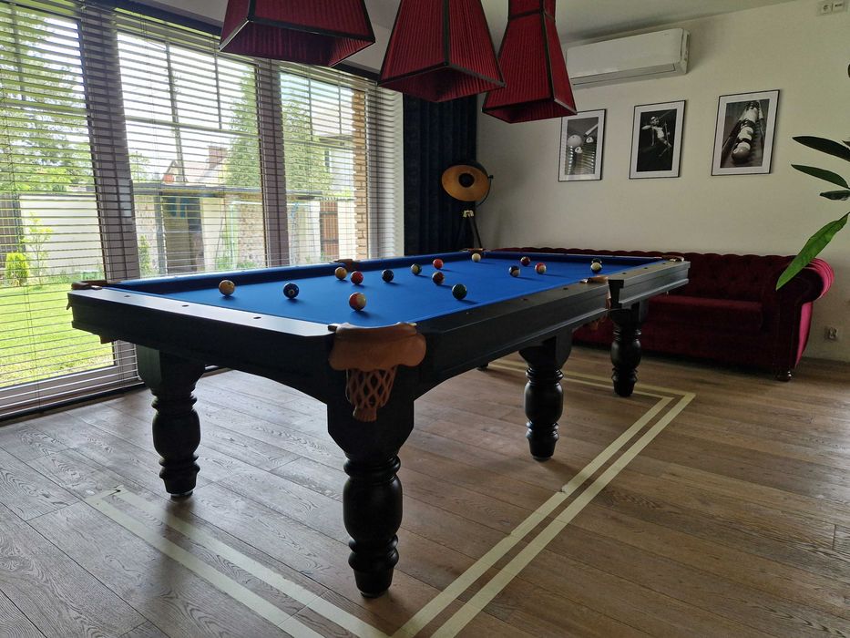 Stół do bilarda 3w1 stoły bilarde jadalniane ping pong płyta kamienna