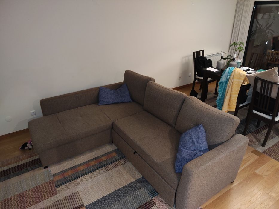 Sofá cama modelo L Conforama