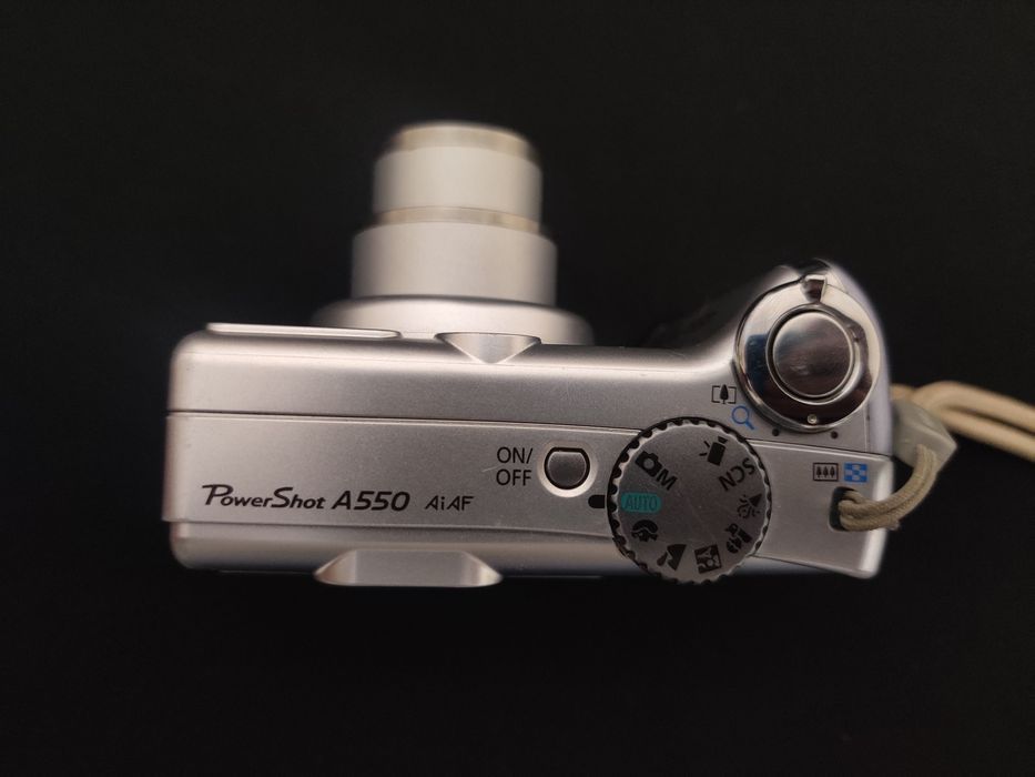 Canon PowerShot A 550 Silver Вінтажна Мильниця фотоапарат фотокамера