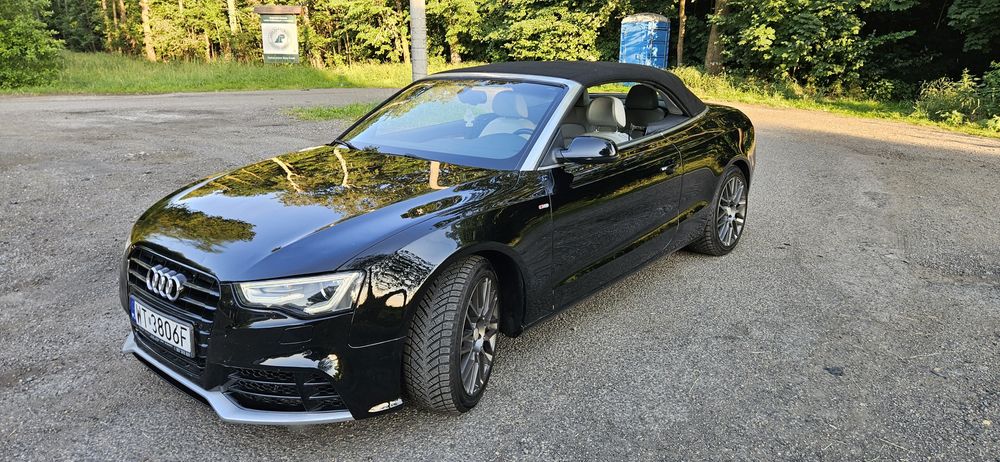 Audi A5 Cabrio 2.0 T 225KM Quattro | Prywatnie |  Bogate Wyposażenie | Zadbana  | S-tronic |