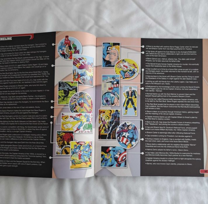 Captain America: The Ultimate Guide to the First Avenger - Marvel Comic Book