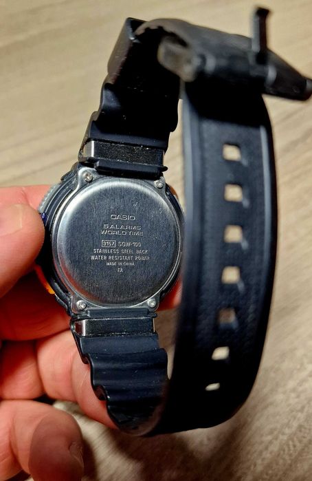 casio protrek sgw 100