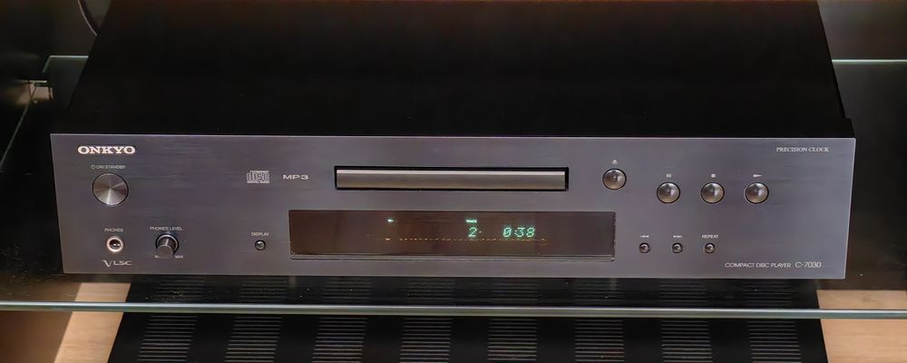 Odtwarzacz Audio CD Onkyo C-7030 Czarny Stan BDB