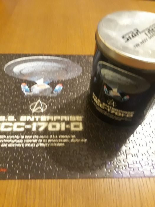 StarTrek kolekcjonerskie puzle StarWars