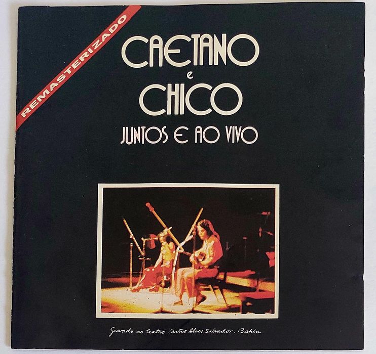 CD Caetano e Chico Juntos e ao Vivo