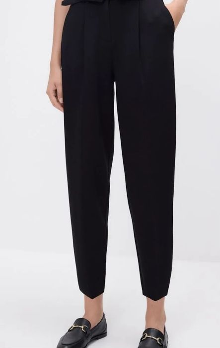 Штани класичні брюки зі стрілкою та поясом Reserved XL