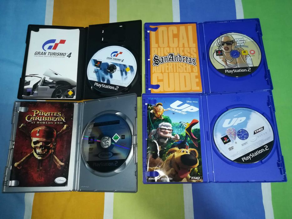 Playstation 2 + 24 Jogos + Dual Shock