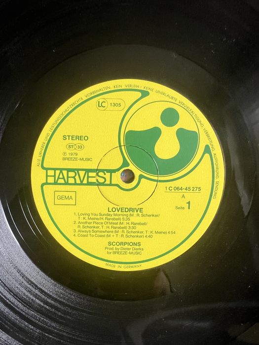 Платівки Scorpions , Uriah Heep