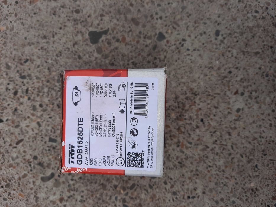 Гальмівні колодки TRW GDB1525DTE