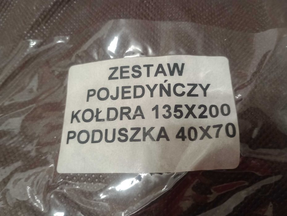 Komplet pościeli wełnianej