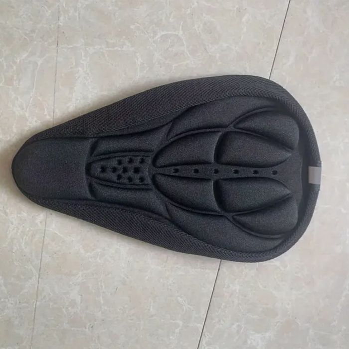 Assento acolchoado silicone para selim de bicicleta novo nunca usado