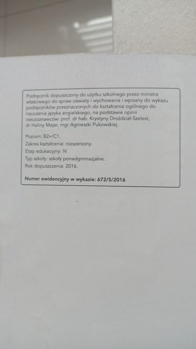 Podręcznik Focus 5 matura