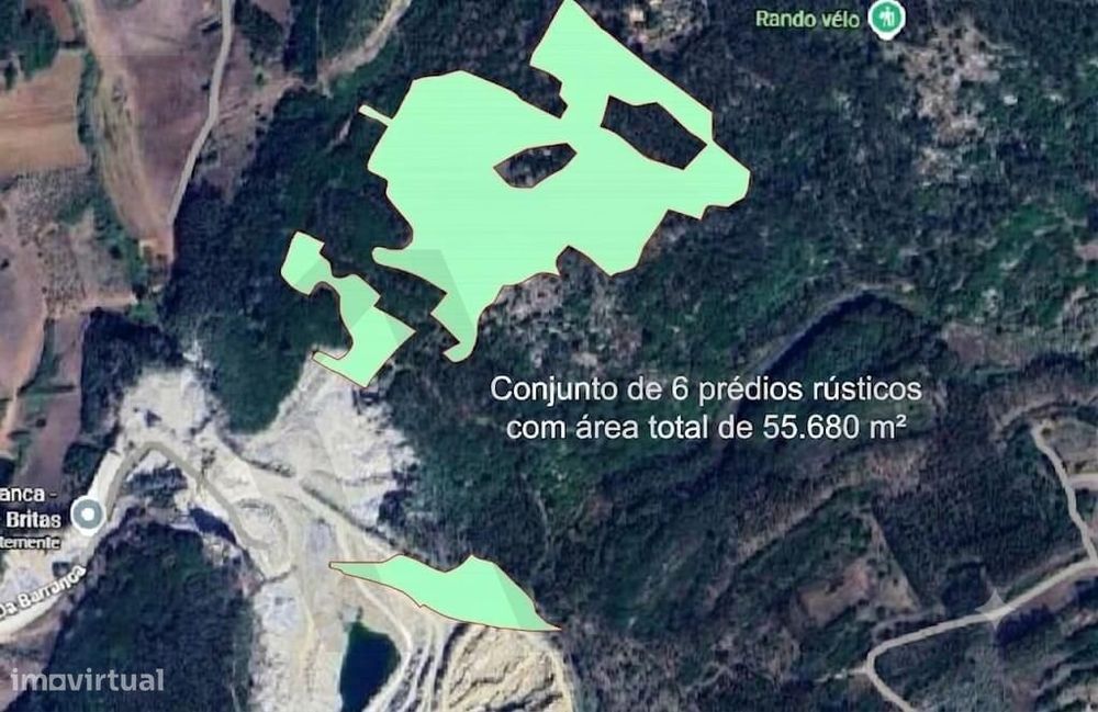 Terreno Rústico com 55680 m2 na Lourinhã