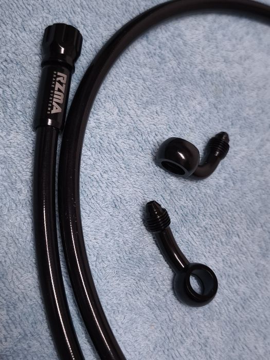 Mangueira hidráulica RZMA 135cm Center Lock/Banjo