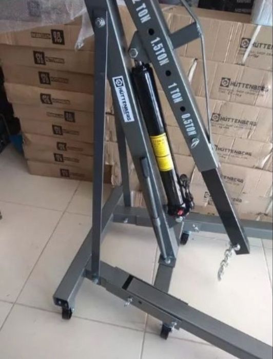 Grua hidraulica para oficina para retirar motores