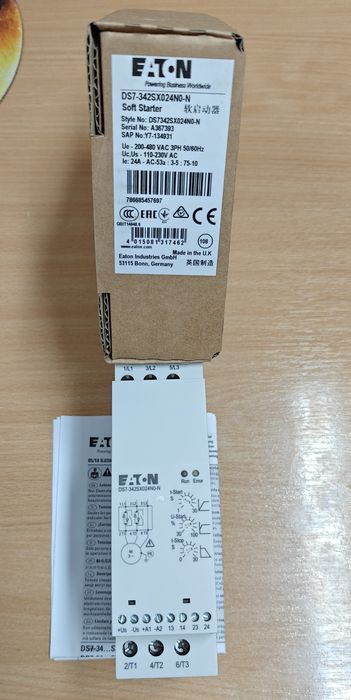 Устройство плавного пуска Eaton DS7-340SX024N0-N • 11кВт, 24А, 220v