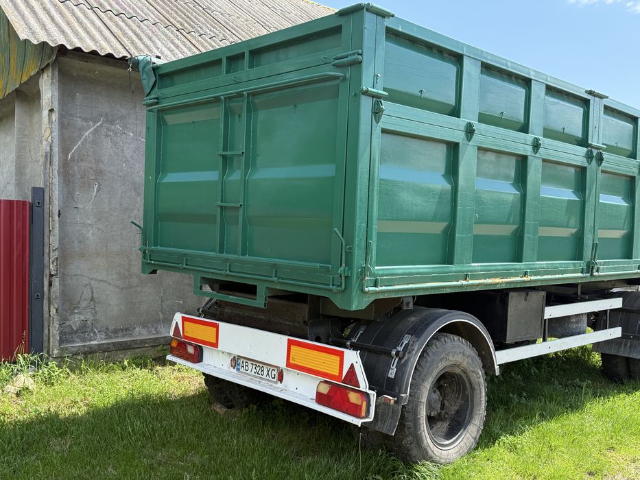 Продам самосвальний прицеп Alka ( камазовський)