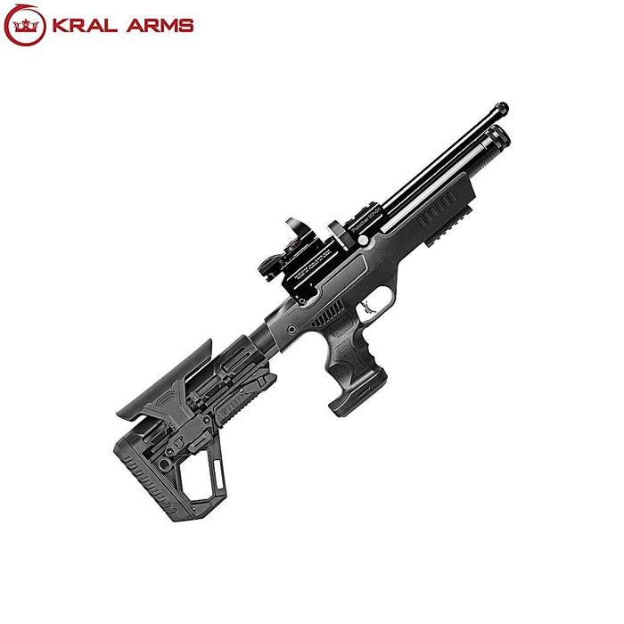 Pistola/Carabina PCP KRAL ARMS PUNCHER NP-01 4,5mm, como nova